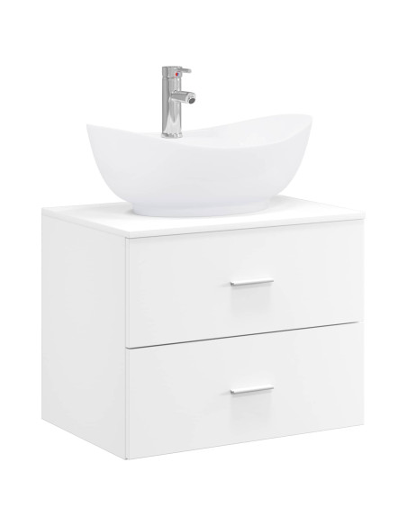Set di mobili per il bagno Bianco Legno ingegnerizzato