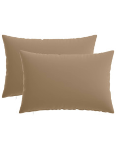 Federa 2 pz HEERLEN Tortora 50 x 75 cm Poliestere