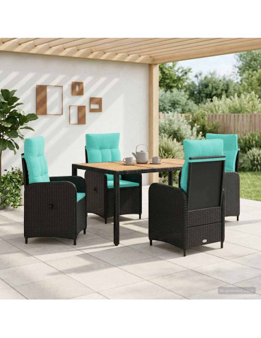 Set da pranzo per esterni 5 pz