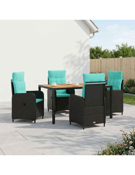 Set da pranzo per esterni 5 pz