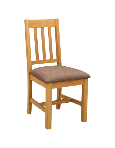 Set da pranzo 5 pz Grigio Legno di Quercia Massello
