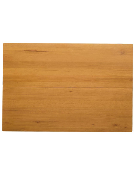 Set da pranzo 5 pz Grigio Legno di Quercia Massello