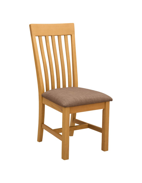 Set da pranzo 5 pz Grigio Legno di Quercia Massello