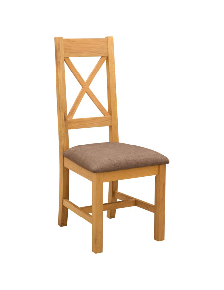 Set da pranzo 5 pz Grigio Legno di Quercia Massello