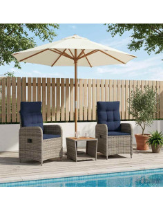 Set Lounge da Giardino 3 pz