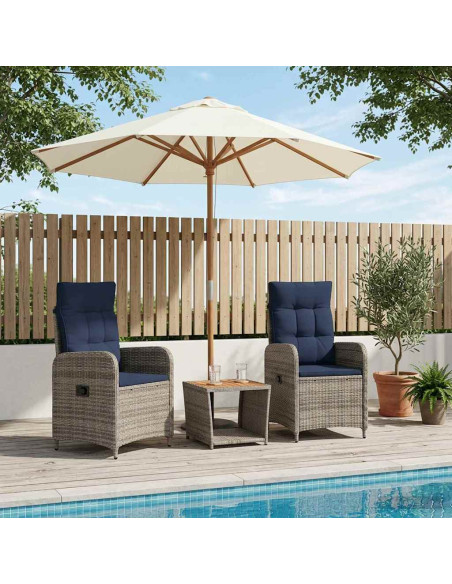 Set Lounge da Giardino 3 pz