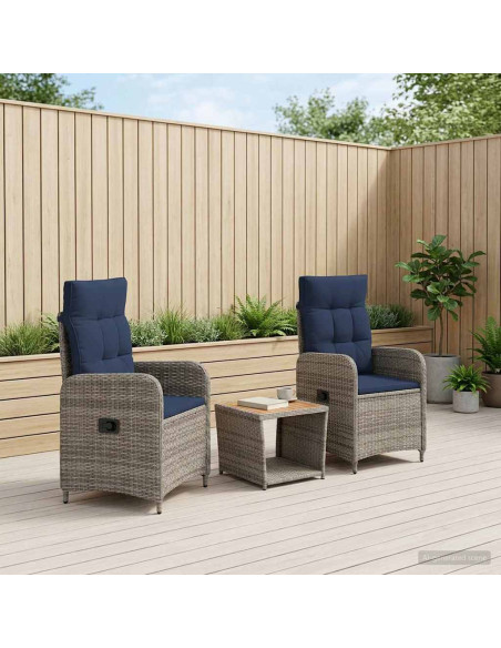 Set Lounge da Giardino 3 pz