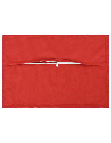 Federa 2 pz HOUTEN Rosso 30 x 50 cm Poliestere