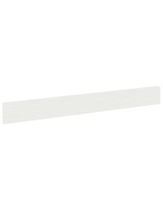 Bordura per Prato 30 pz 100 x 12 cm Acciaio Bianco 2