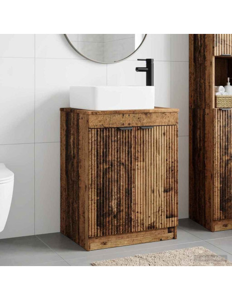 Set di mobili per il bagno Legno antico Legno ingegnerizzato