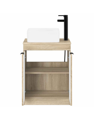 Set di mobili per il bagno Rovere Sonoma Legno ingegnerizzato