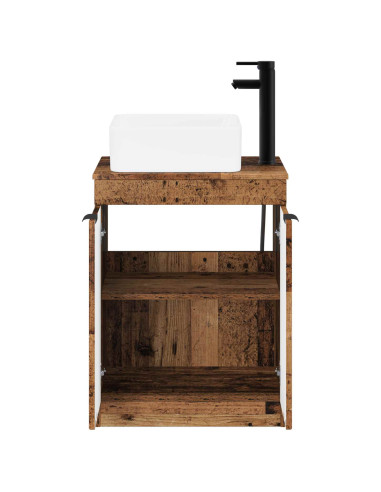 Set di mobili per il bagno Legno antico Legno ingegnerizzato
