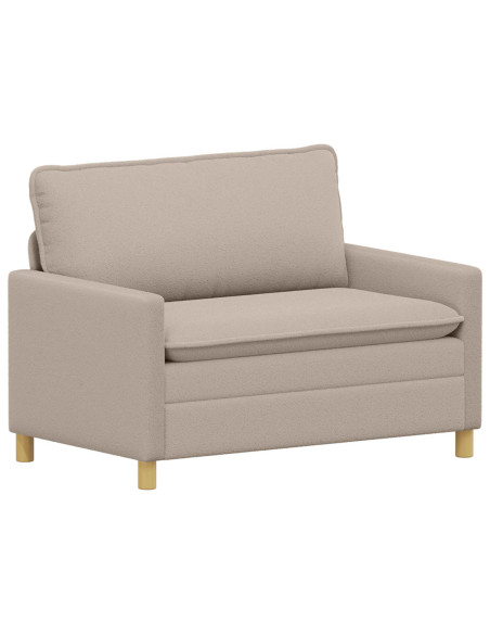 Set di divani 2 pz Grigio Chiaro Tessuto