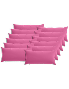 Federa 12 pcs HEERLEN Rosa 40 x 80 cm Poliestere