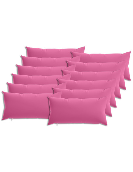 Federa 12 pcs HEERLEN Rosa 40 x 80 cm Poliestere