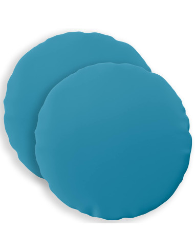 Federa 2 pcs HEERLEN Azzurro Ø 40 cm Poliestere