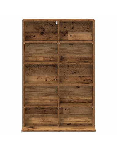 Mobile per CD Legno antico 65 x 23,5 x 97,5 cm