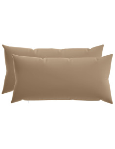 Federa 2 pz HEERLEN Tortora 40 x 80 cm Poliestere