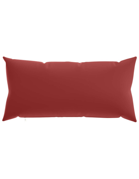 Federa 6 pcs HEERLEN Rosso Vino 40 x 80 cm Poliestere