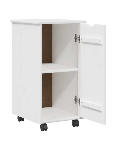 Set di Scrivania e Armadietto 2 pz Bianco