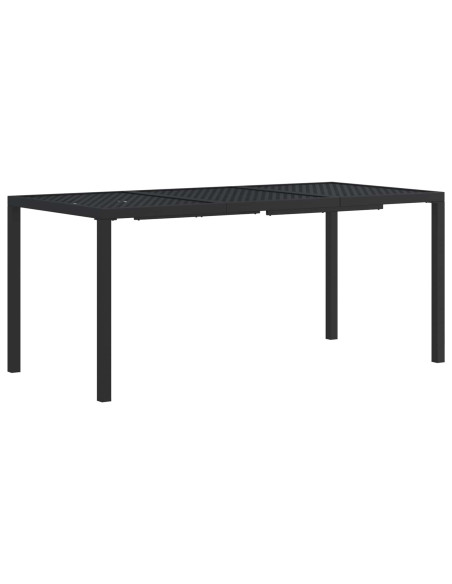 Set Mobili da Esterno 5 pz Antracite Acciaio