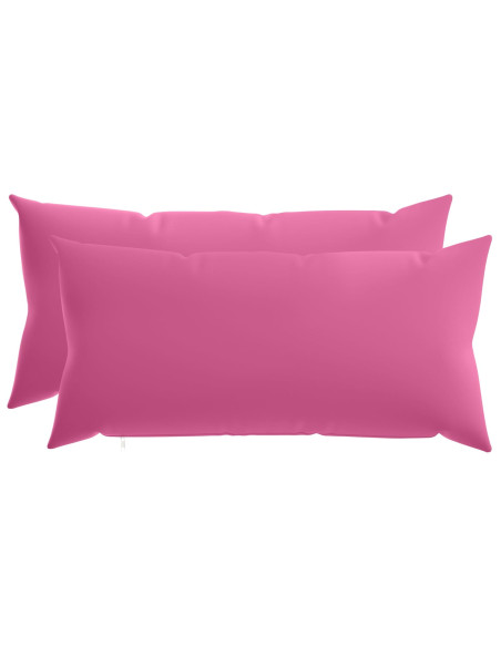 Federa 2 pcs HEERLEN Rosa 40 x 80 cm Poliestere