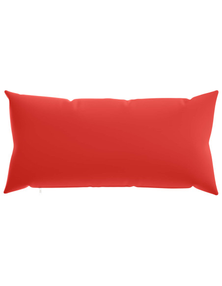 Federa 6 pcs HEERLEN Rosso 40 x 80 cm Poliestere