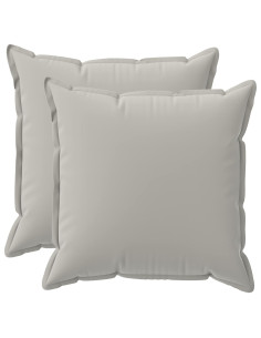 Federa 2 pz HOUTEN Grigio 80 x 80 cm Poliestere