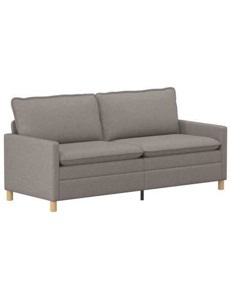 Set di divani 2 pz Tortora Tessuto