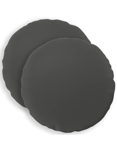 Federa 2 pcs HEERLEN Antracite Ø 40 cm Poliestere