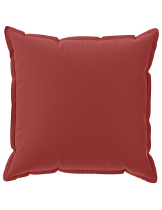 Federa 6 pz HOUTEN Rosso Vino 80 x 80 cm Poliestere 2