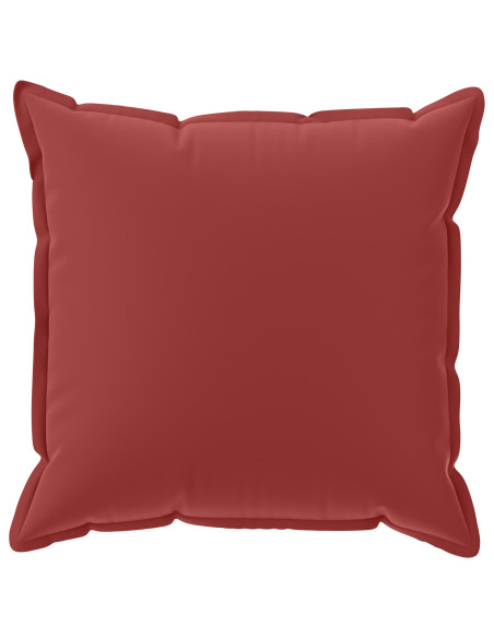 Federa 6 pz HOUTEN Rosso Vino 80 x 80 cm Poliestere