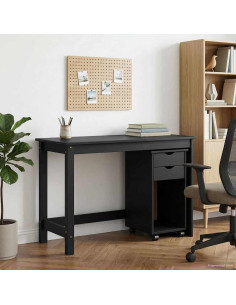 Set di Scrivania e Armadietto 2 pz Grigio