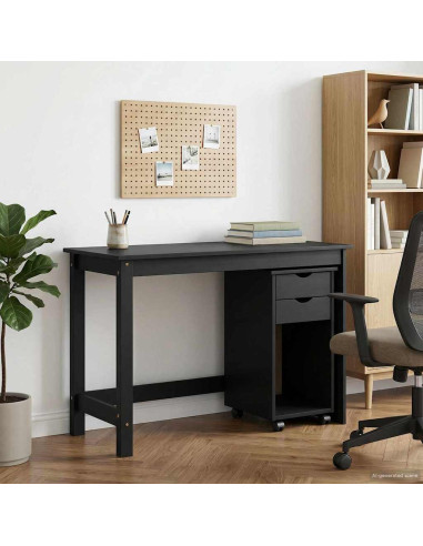 Set di Scrivania e Armadietto 2 pz Grigio