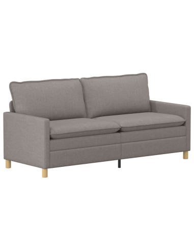 Set di divani 2 pz Tortora Tessuto
