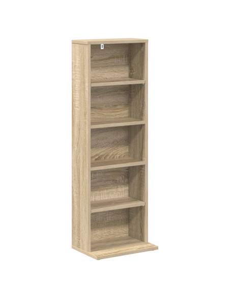 Mobile per CD Rovere Sonoma 33 x 23,5 x 97,5 cm