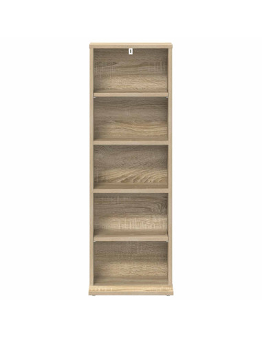 Mobile per CD Rovere Sonoma 33 x 23,5 x 97,5 cm