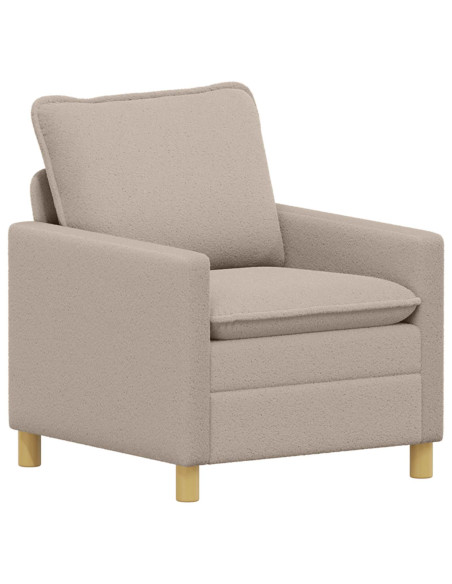 Set di divani 2 pz Grigio Chiaro Tessuto