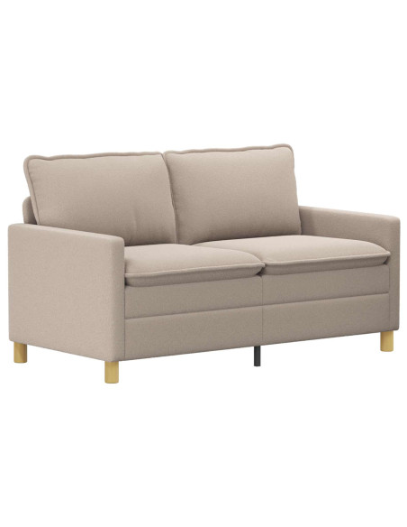 Set di divani 2 pz Grigio Chiaro Tessuto