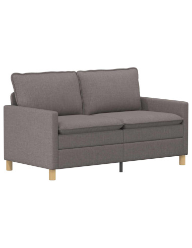 Set di divani 2 pz Tortora Tessuto