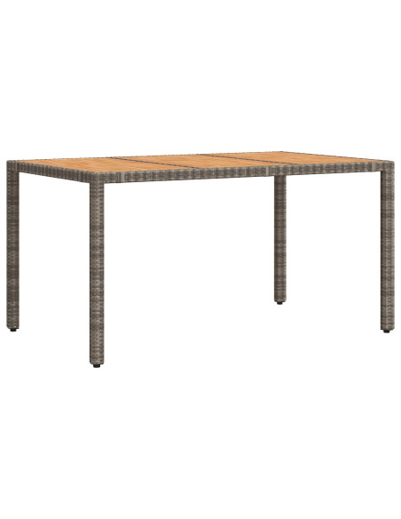 Set da pranzo per esterni 7 pz