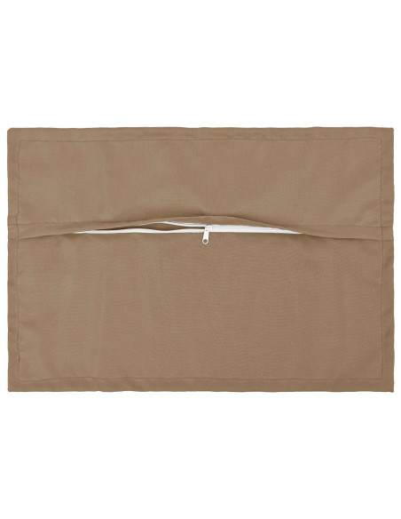 Federa 2 pz HOUTEN Tortora 30 x 50 cm Poliestere