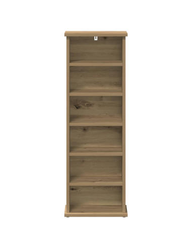 Mobile per CD Rovere Artigianale 60 x 17 x 92 cm