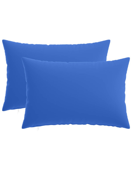 Federa 2 pcs HEERLEN Blu Reale 30 x 50 cm Poliestere