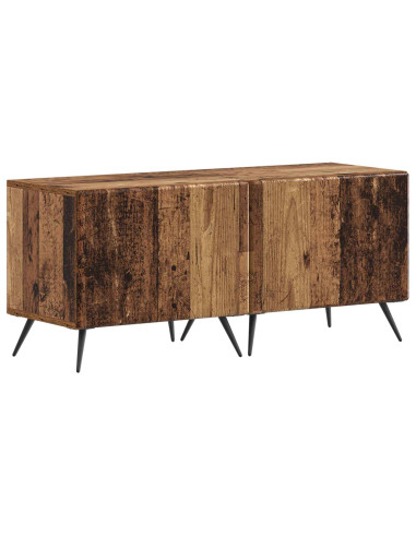 Mobile TV LED a 5 pezzi Legno antico Legno ingegnerizzato