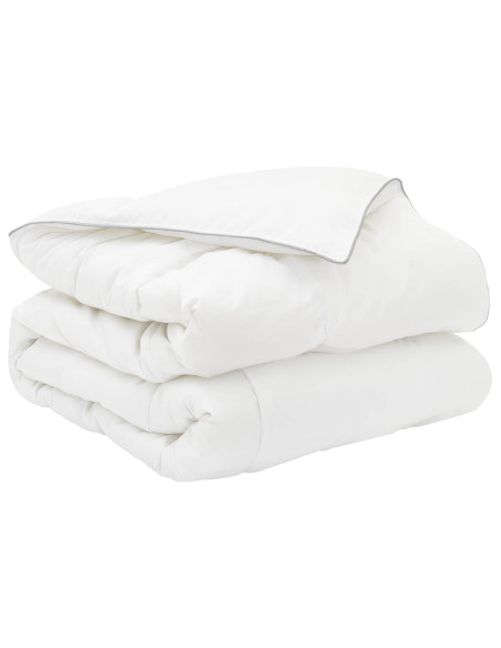 Set di Piumoni 2 pz Bianco Fibra di bambù