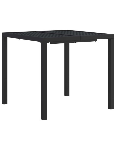 Set Mobili da Esterno 5 pz Antracite Acciaio