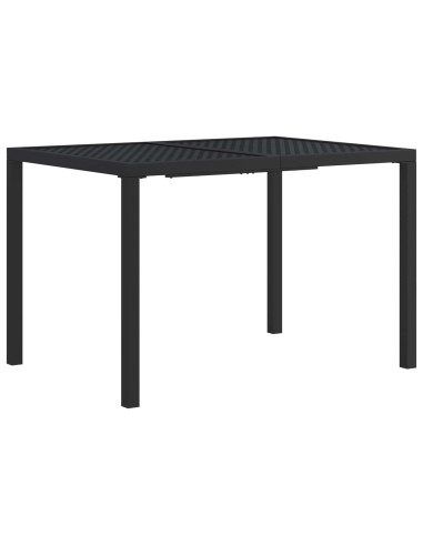 Set Mobili da Esterno 5 pz Antracite Acciaio