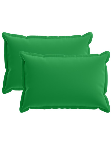 Federa 2 pz HOUTEN Verde 30 x 50 cm Poliestere