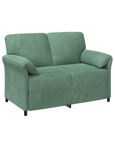 Set di divani 2 pz Verde Mare Velluto